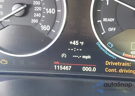 2013 BMW 328I xDrive z USA, uszkodzony, nr VIN WBA3B5C56DF593584